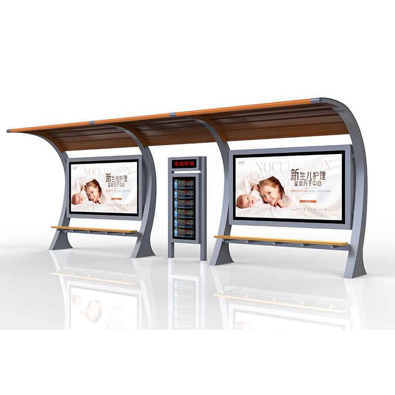 仿古候車亭 仿古候車亭