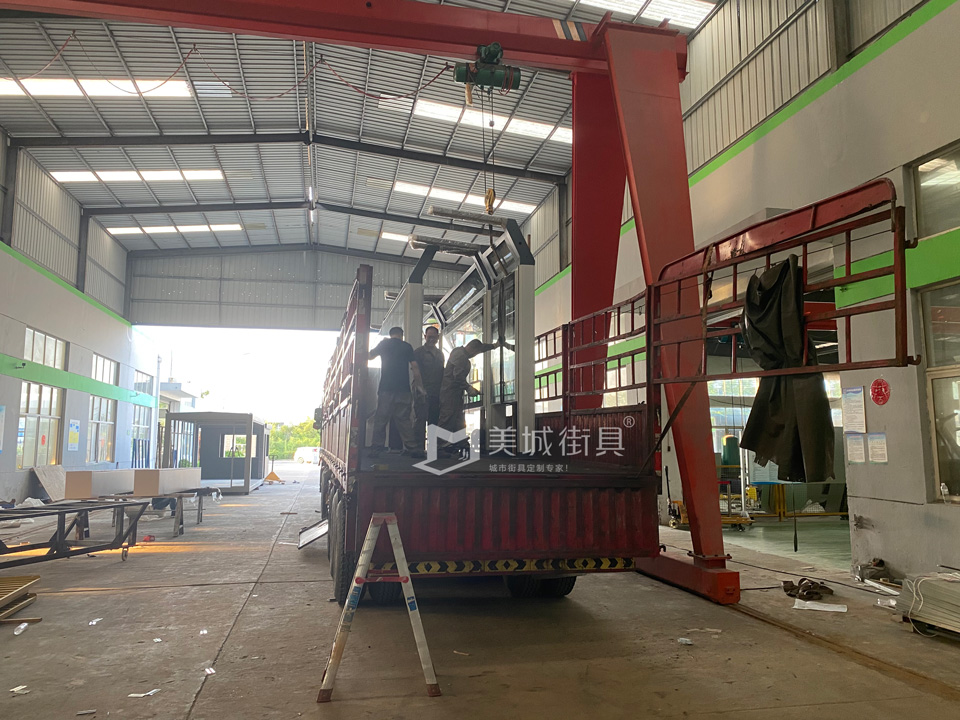 公交站臺候車亭發貨圖 公交站臺候車亭發貨圖