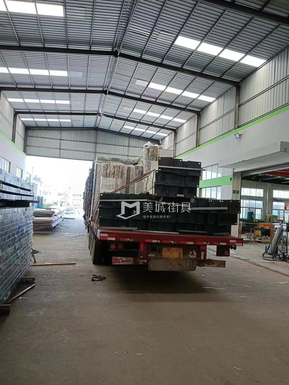 2023.5.15美城街具供應(yīng)金寨第三車候車亭發(fā)貨記錄 2023.5.15美城街具供應(yīng)金寨第三車候車亭發(fā)貨記錄